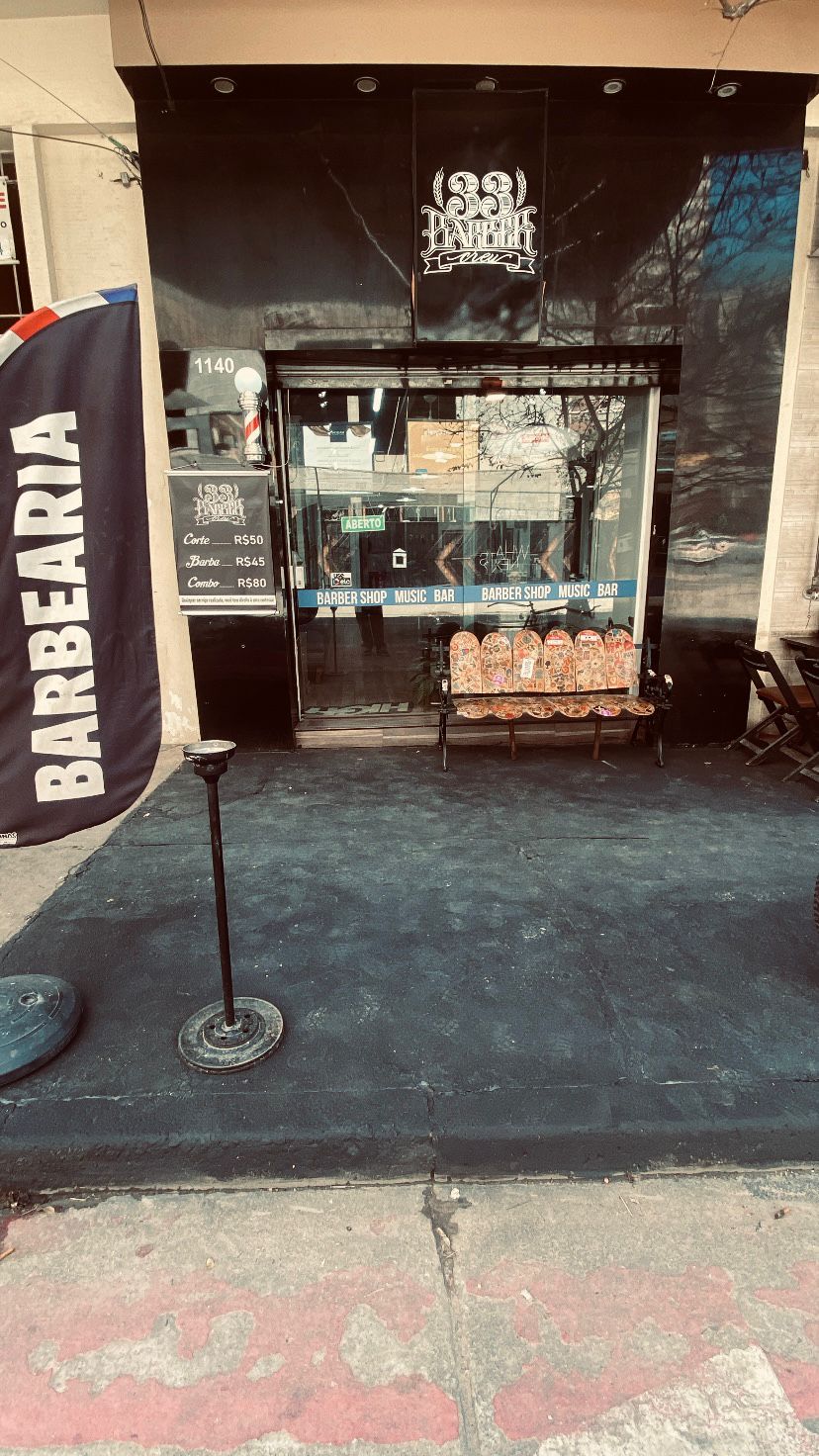 Frente barbearia